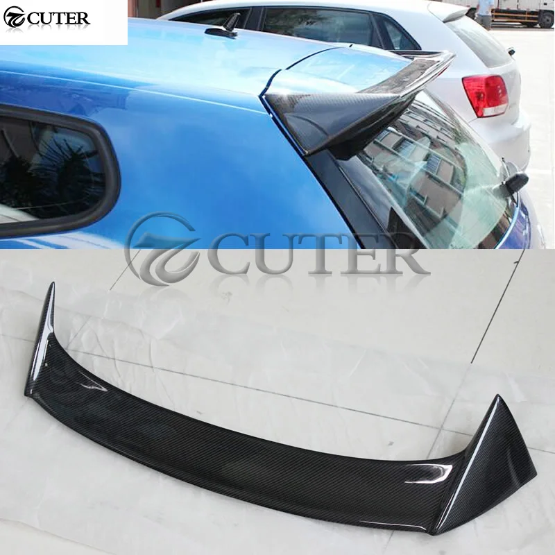 Задний спойлер из углеродного волокна для Volkswagen Scirocco standard bumper/R top wings 09 15|Спойлеры