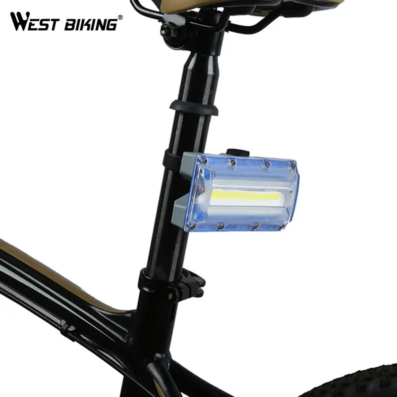 Фонарь велосипедный WEST BIKING 3 режима зарядка через USB|bicycle light|bike lightbright bike lights |