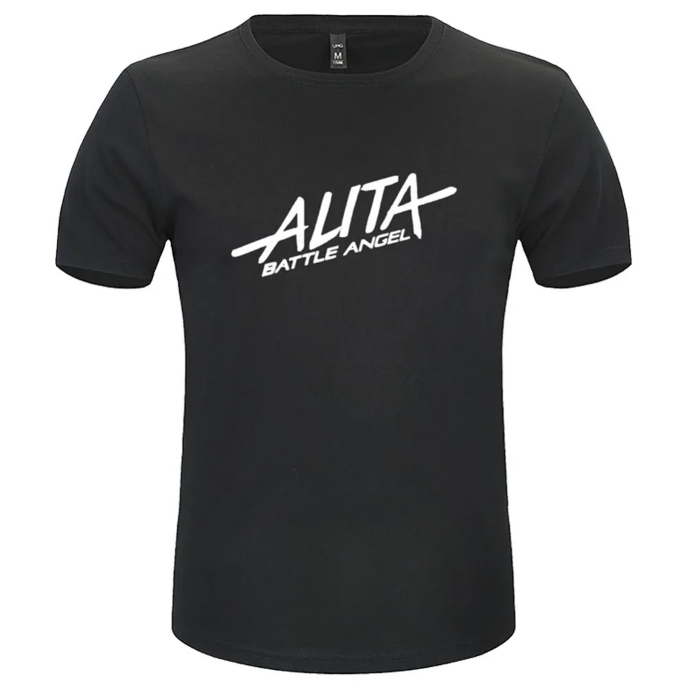 Футболка Alita: Battle Angel Alita для косплея футболка мужчин и женщин летняя повседневная