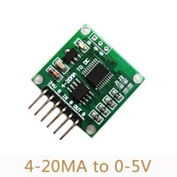 current to voltage module 4 20ma to 0 5v linear transmitter board for electronic components test improve hands on ability l35
