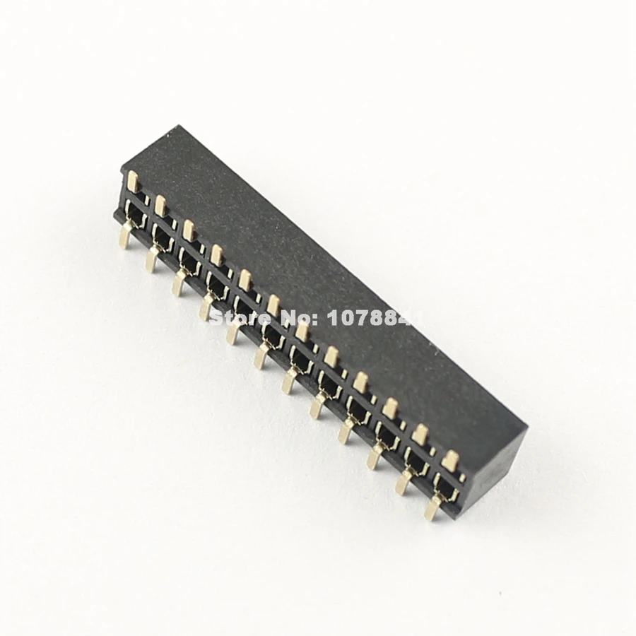 10 шт 2 мм 0 Шаг 2x12 штепселный 24 Pin Женский двухрядные штыревой разъём SMT полосы|pin strip