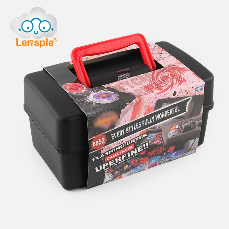 Игровая коробка Lensple для Beyblade Burst из металлического сплава 4D средство запуска
