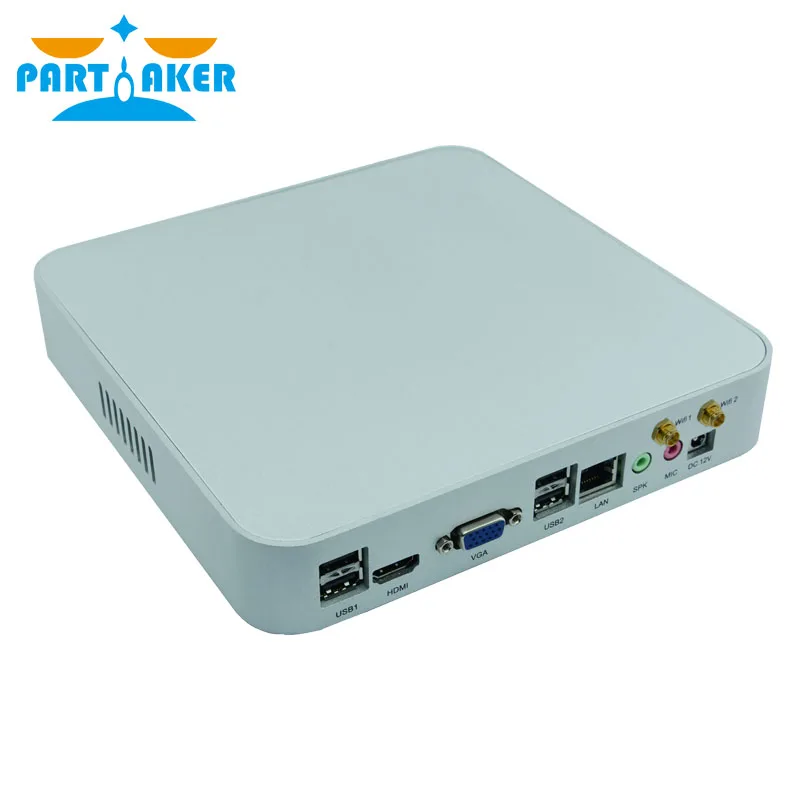 Мини ПК без вентилятора мини intel celeron j1800 приставка M50 бесплатная доставка|mini pc