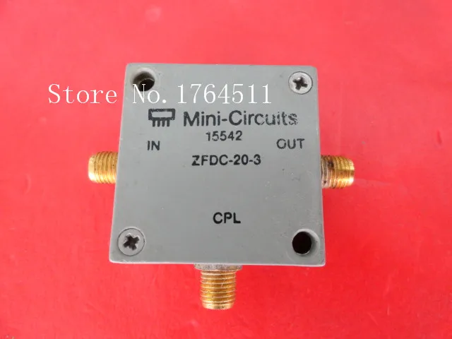 

[LAN] switch Mini ZFDC-20-3 0.2-250MHz Coup:20dB SMA supply coupler