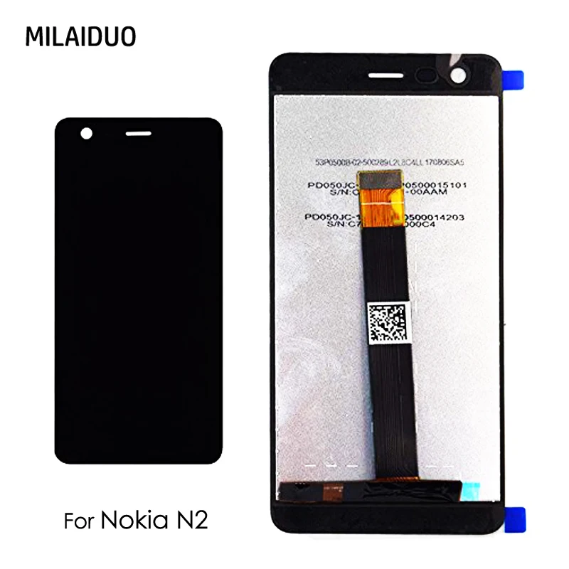 ЖК-дисплей для Nokia 2 N2 TA-1029 TA-1035 сенсорный экран дигитайзер полная сборка Замена 5 0