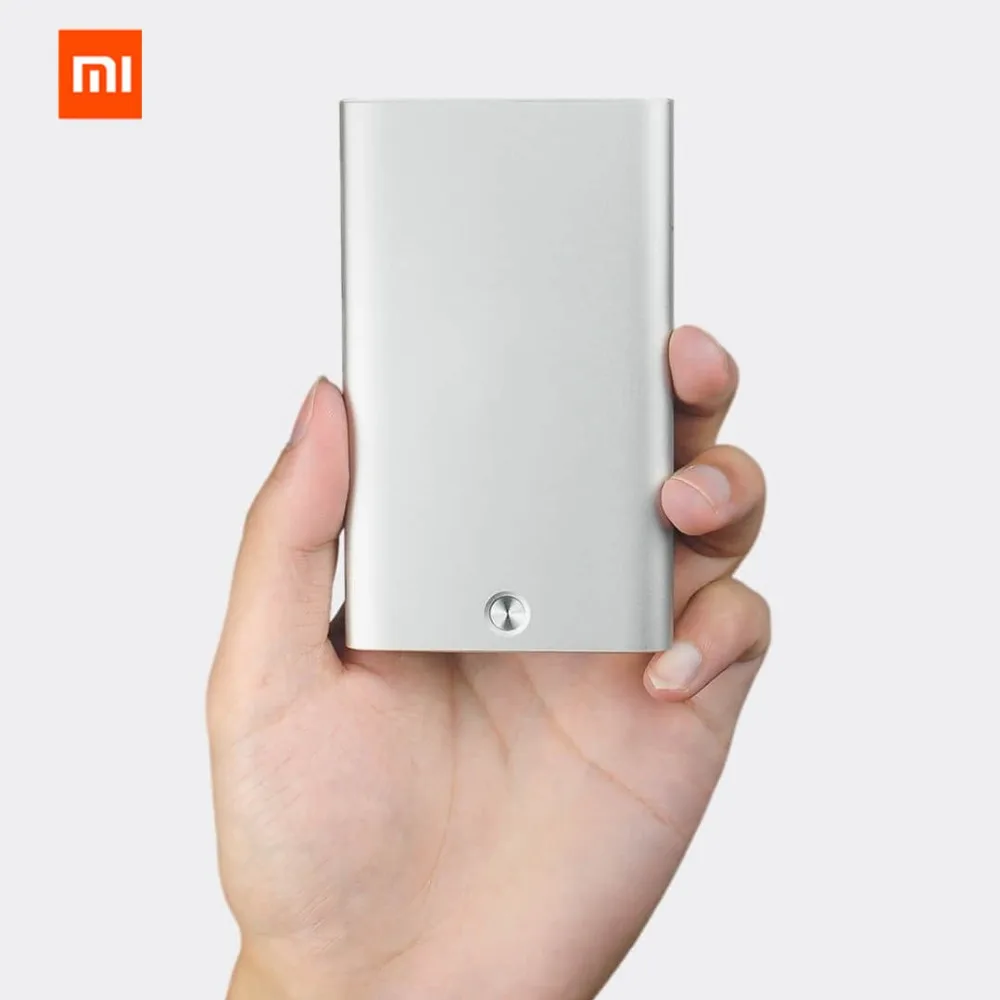 Новое прибытие Xiaomi Мини риса карты Чехол Для мужчин's и Для женщин офисные Бизнес все Алюминий смарт-карты чехол можно поставить банковские карты