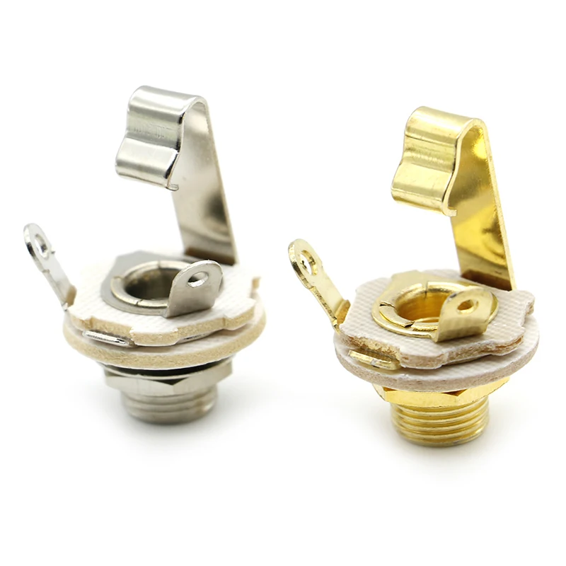 

High Quality Electric Guitar Bass Audio Part 6.35mm Mono Input Jack Socket