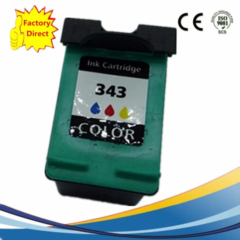 

Ink Cartridges Remanufactured For HP343 XL HP343 PSC 2350 2351 2352 2353 2355 2355p 2355v 2355xi 2357 2358 2410v 2410xi 2510xi