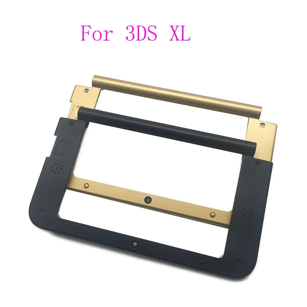 Б/у черного и золотого цвета Для nintendo 3DS XL Топ Экран рамка Корпус для 3dsll |