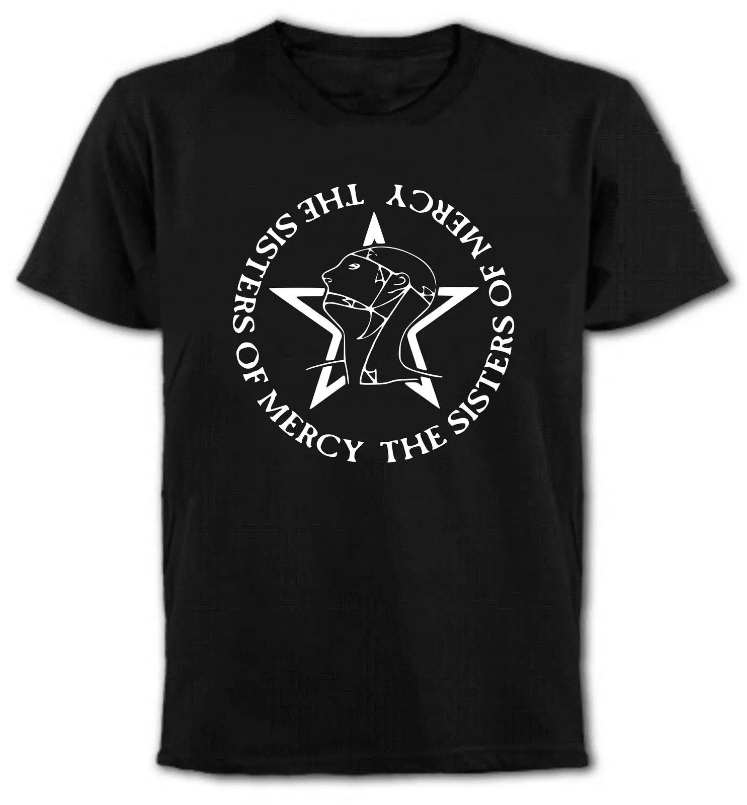 Новая крутая футболка с логотипом THE SISTERS OF MERCY Rock gothique POST PUNK 2019|cool t-shirt|sisters of mercyt-shirt t-shirt |