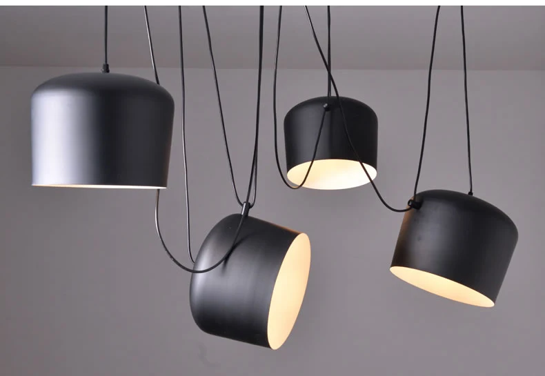 Настраиваемая подвеска барабан Aim Современная Скандинавская люстра с