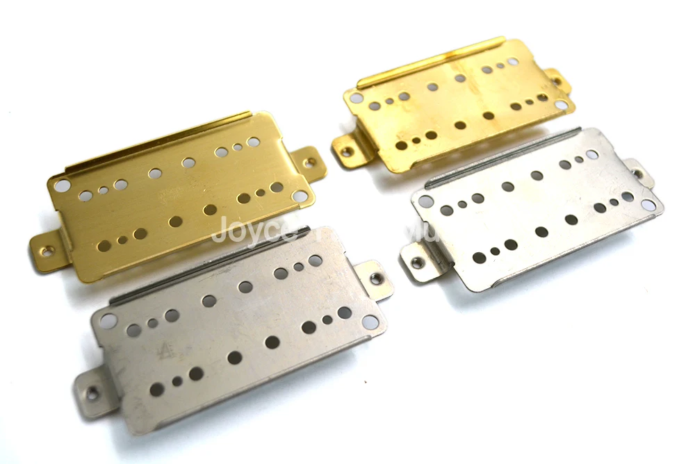 1 Набор из 2 шт. Niko 6 струн Humbucker Пикап никель медь латунь опорная пластина 50/60 мм