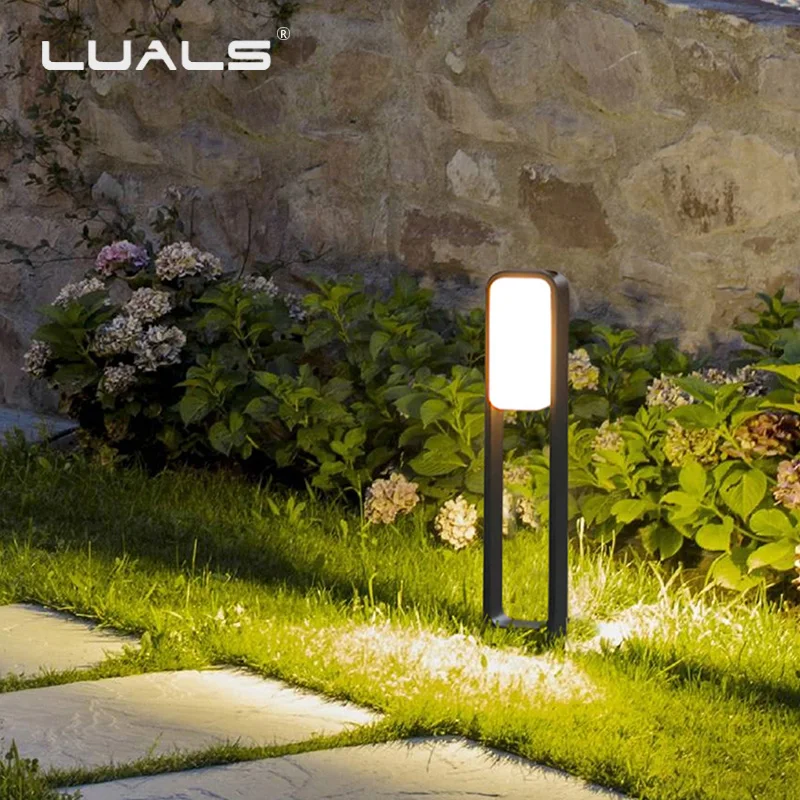 IP54 Outdoor Lawn Lamps Modern Garden Lighting LED Landscape Lights Aluminum Light Body LED Street Lamps Villa Garden Wall Lamp