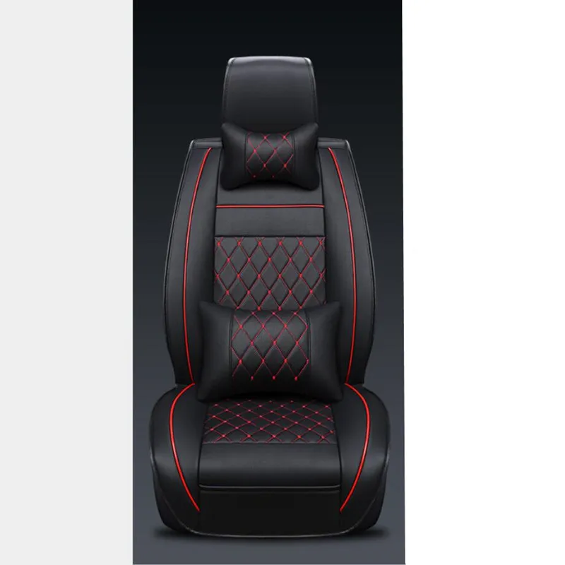 1pc Deluxe Edition Pecial кожаные чехлы для сидений автомобиля для Nissan все стиль Qashqai Note Teana Tiida Almera X-trai Авто стиль - Название цвета: 1pc Deluxe Edition