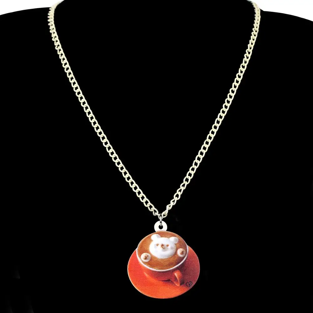 Bonsny акриловые Милые Собака породы чихуахуа Ювелирные наборы серьги ожерелье