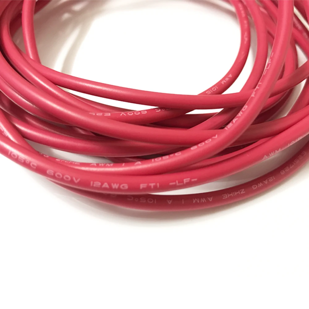 UL1015 12AWG 30 м OD _ 600 мм PVC гибкий многожильный кабель из луженой меди 105 в устойчивый к