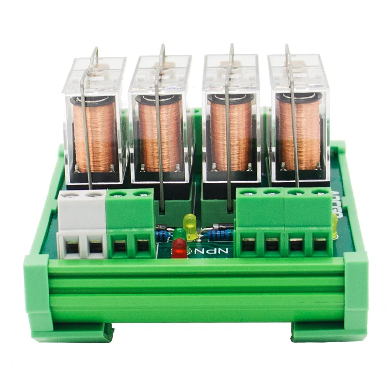 4-канальный 1 SPDT DIN-рейка OMRON G2R 12 В DC/AC интерфейсный релейный модуль | Обустройство