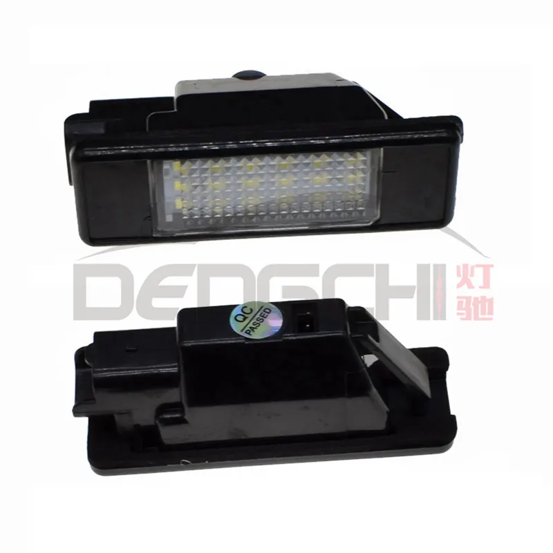 2 Pcs 12 V 18 LED Nombre de Plaque D'immatriculation Lampe Pour Peugeot106 1007 207 407 508 | Автомобили и мотоциклы