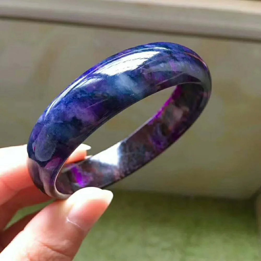 Из натуральной Межзвездный синий Sugilite Самоцветы Камень Для женщин подарок