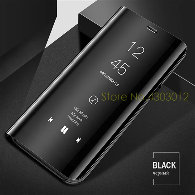 Зеркало заднего вида Смарт флип чехол для Xiaomi Redmi Примечание 7 5 6 K20 Pro 4X 5A 6A 5 Plus кожаный чехол для Xiaomi 9 9T SE 5X A2 макс 3 Чехол