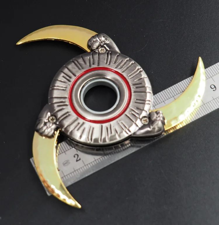 Цельный Люфей Складной поворотный сюрикен вращающийся подшипник для игры в