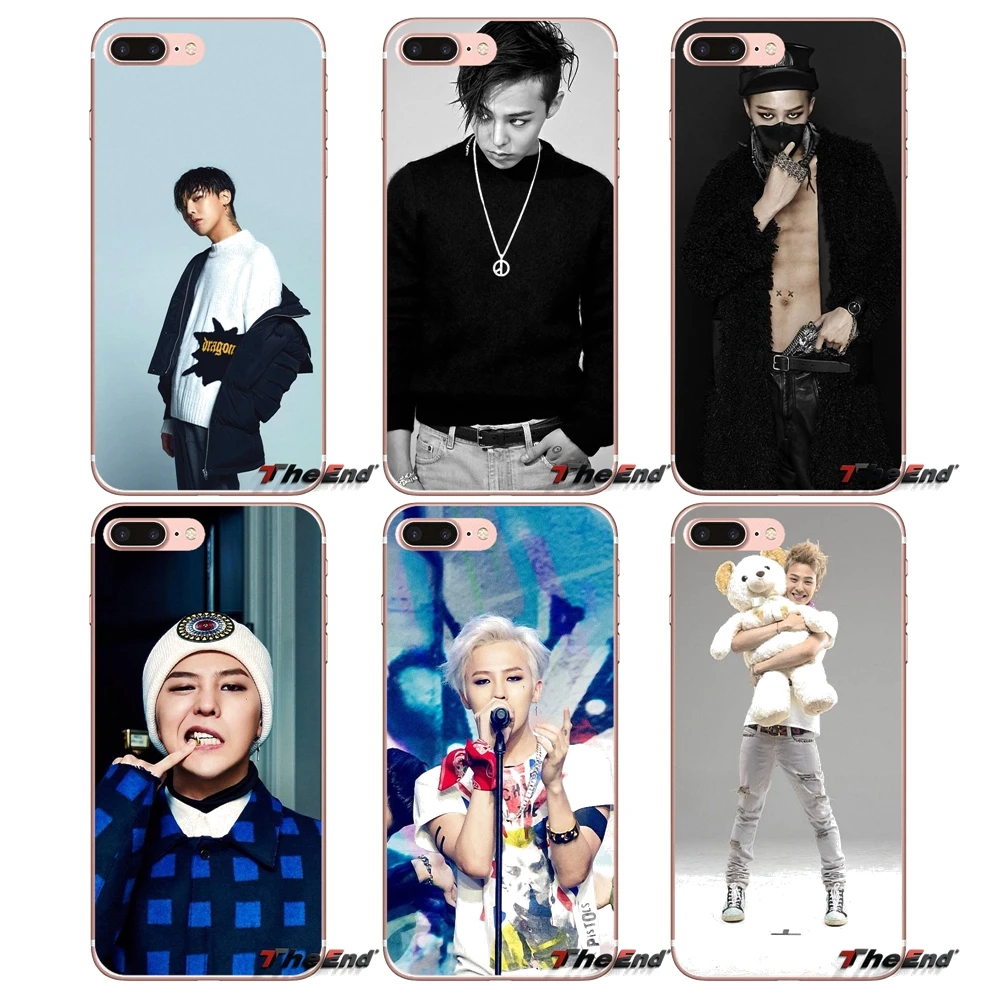 Мягкий чехол для телефона Samsung Galaxy S3 S4 S5 MINI S6 S7 edge S8 Plus Note 2 3 4 5 Grand Core Prime K POP Bigbang G Dragon