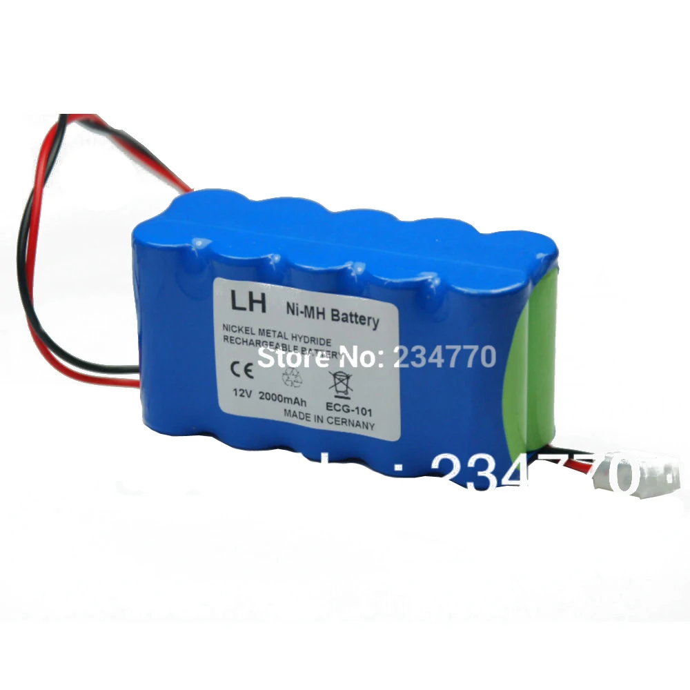 Замена медицинской батареи для Biocare ECG-101 ECG-101G ECG-100 цифровая 1-канальная