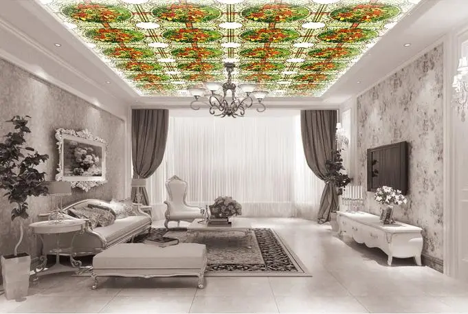 Пользовательские 3d обои для пола абстрактные flor комнаты пейзаж ПВХ Виниловый Пол