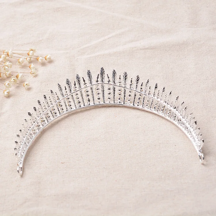 Новое поступление великолепный кристалл Красота Princess Crown Роскошные горный