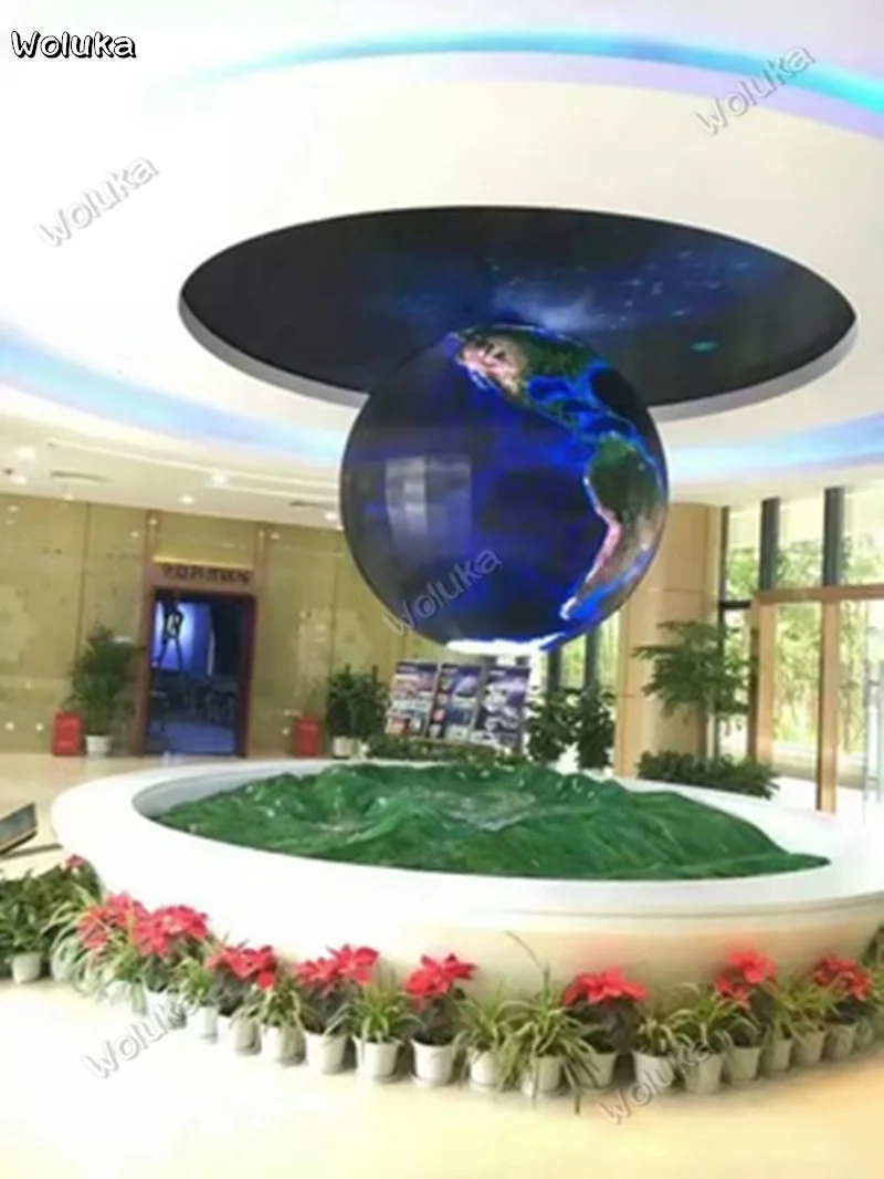 Custom LED irregular display soft and hard screen semi-soft P6 diameter 1.5m CD50 W03 | Освещение