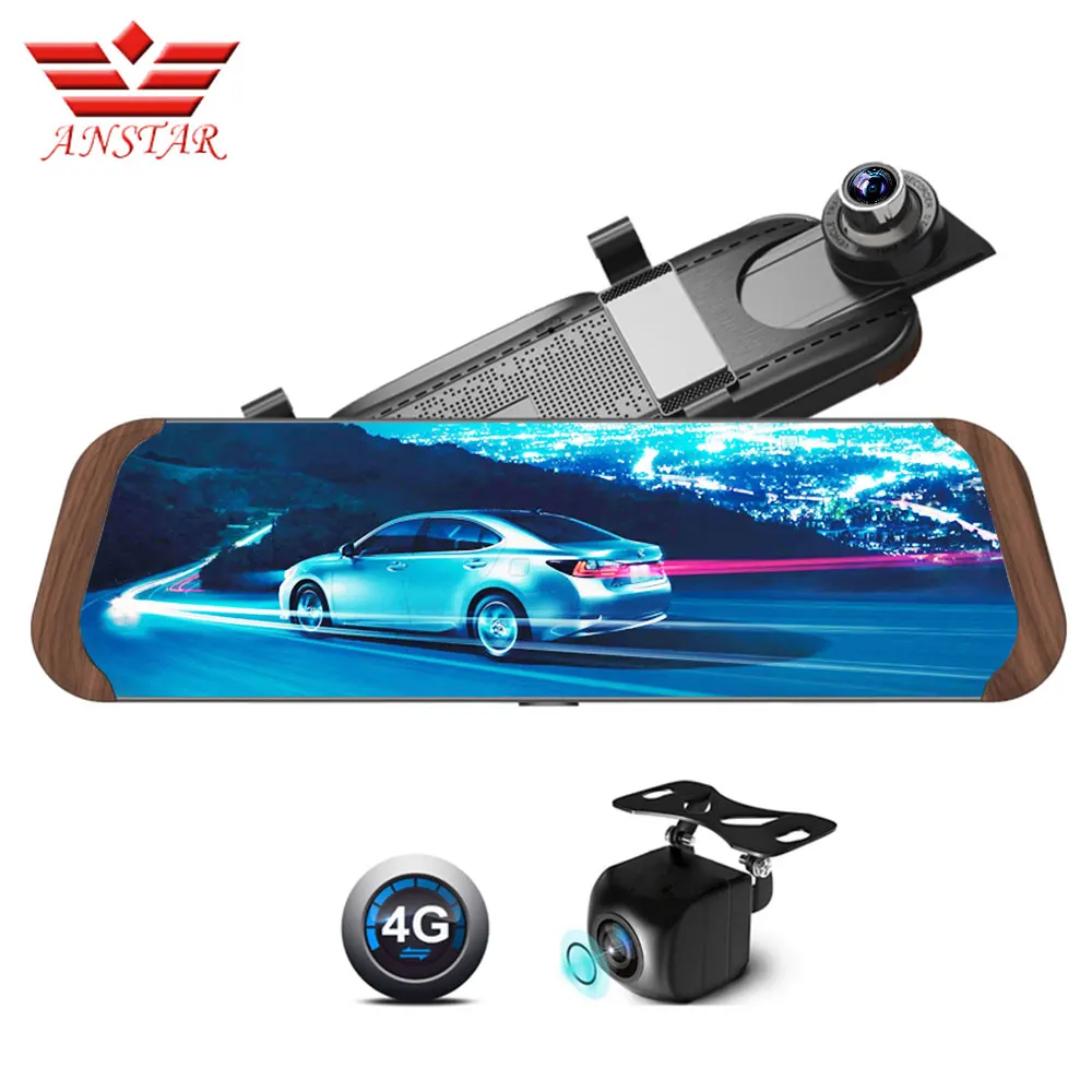 ANSTAR 786W 10 ''сенсорный экран видеорегистратор Android 4G ADAS gps Автомобильный видеорегистратор двойной объектив запись камера заднего вида 1080P FHD Автомобильный видеорегистратор зеркало