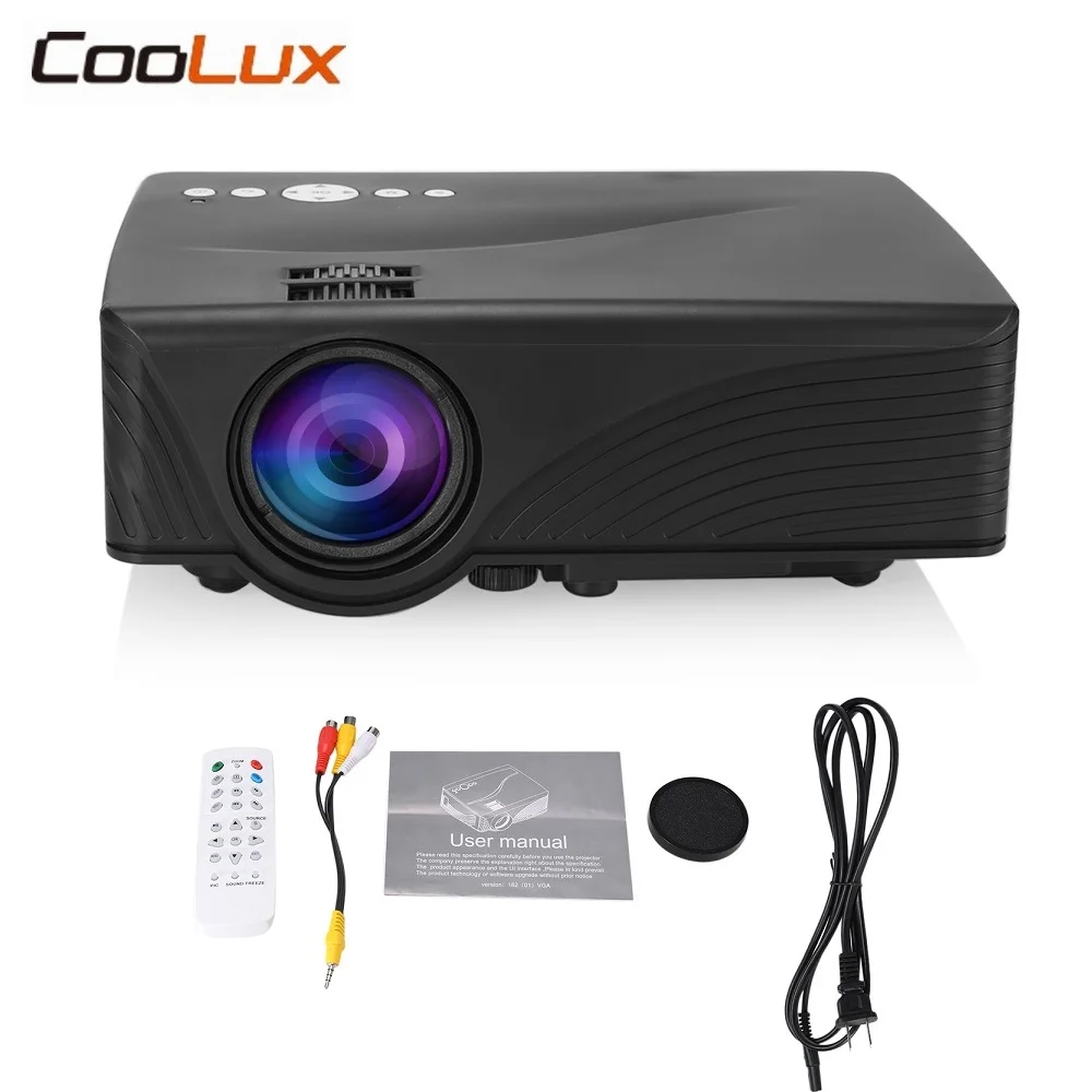 Coolux GP10 Portable Video Projector 2000 Lumens 800 x 480P Support 1080P HD 3D Home Theater Proyector |