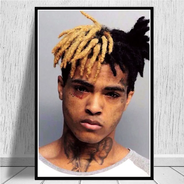 BO LXR1756-05 Настенная работа HD Печать модульная Картина на холсте картины XXXtentacion Rapper скандинавские современные Плакаты для гостиной украшения дома - Цвет: BO LXR1756-05