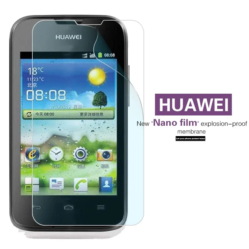 Защитная пленка экрана для Huawei Y210 Y5C Y6 Y300 Y310 Y320 Y325 Y330 Y520 Y523 Y530 Y535 взрывостойкая