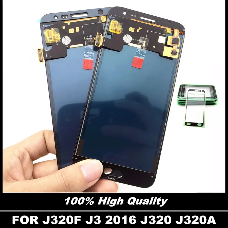 Протестированный рабочий ЖК-экран для Samsung Galaxy J3 2016 J320 J320A J320F J320P J320M J320FN телефоны
