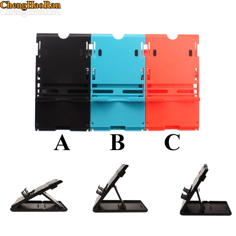 

1pc 5pcs 10pcs NS Switch PlayStand Vertical stand clip For Nintendo Switch NS Console Holder black blue red