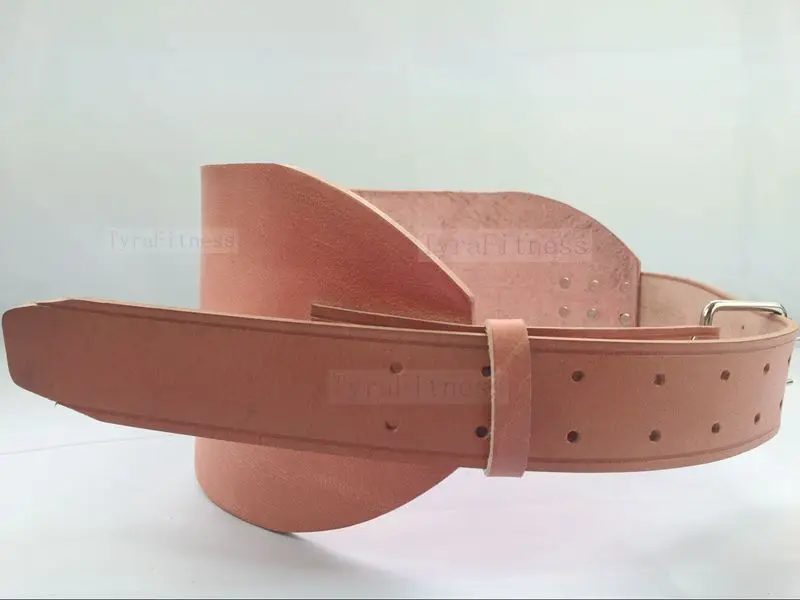 Ремень из натуральной кожи для поднятия тяжестей пояс поддержки спины