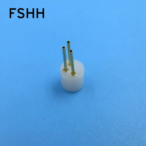 Белое 3-контактное тестовое гнездо для лазерного диода диаметром 2 54