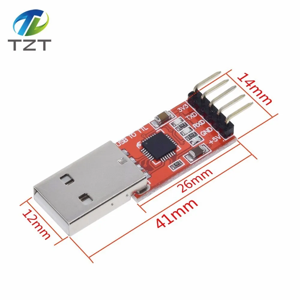 CP2102 USB 2 0 в TTL UART модуль 6 контактный последовательный преобразователь STC заменяет