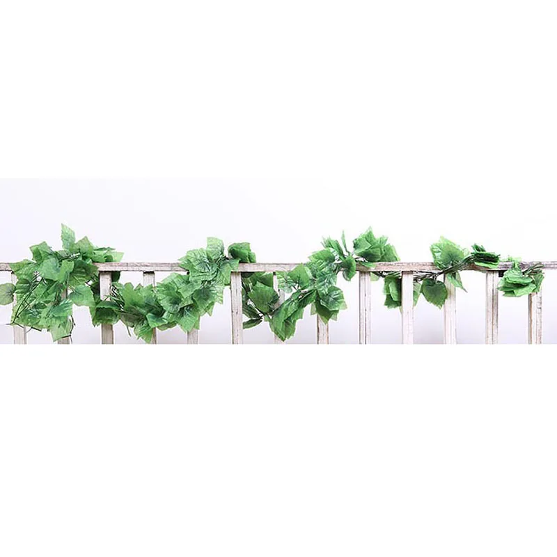 Simulation Leaves Artificial Ivy Hanging Garland Flowers Vine for DIY Home Wedding Floral Wall Garden Fence Decor | Дом и сад