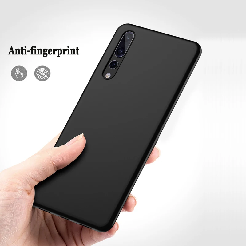 Ударопрочный ультра тонкий для Huawei P20 P30 Lite 360 Защитный резиновый чехол Pro матовый