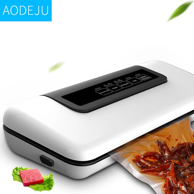 AODEJU бытовой вакуумный упаковщик упаковочная машина коммерческий Вакуумный упаковщик с мешками подарок может использоваться для сохранения пищи