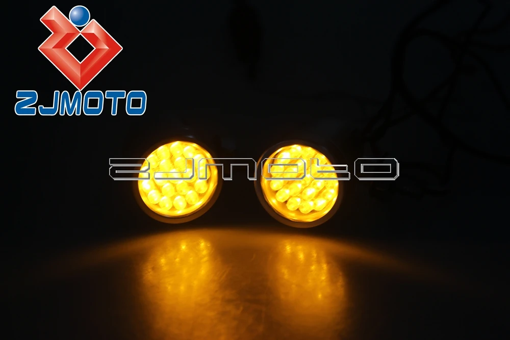 Светильник Тель поворота для мотоциклов Harley Dyna Glide Softail Sportster XL Chopper светодиодный