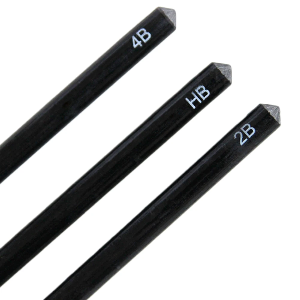 3-Pack Безлесные Графитовые карандаши набор для рисования HB 2B 4B Безлесные Угольные карандаши художественные принадлежности для рисования