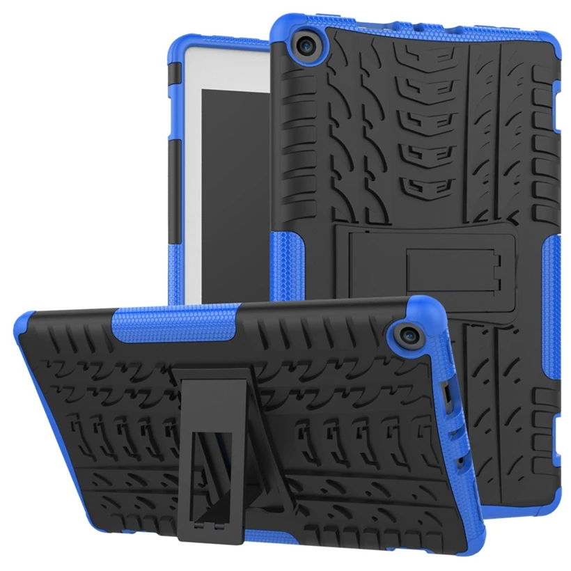 For Amazon Kindle Fire HD 8-inch Shock-proof Mixed Rubber Shell Pure-color Fashion Three-proof Bracket | Компьютеры и офис