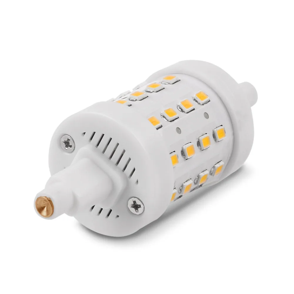 Bombillas Dimmable R7S светодиодный светильник 78 мм 118 SMD 2835 85 265 в прожекторные лампы