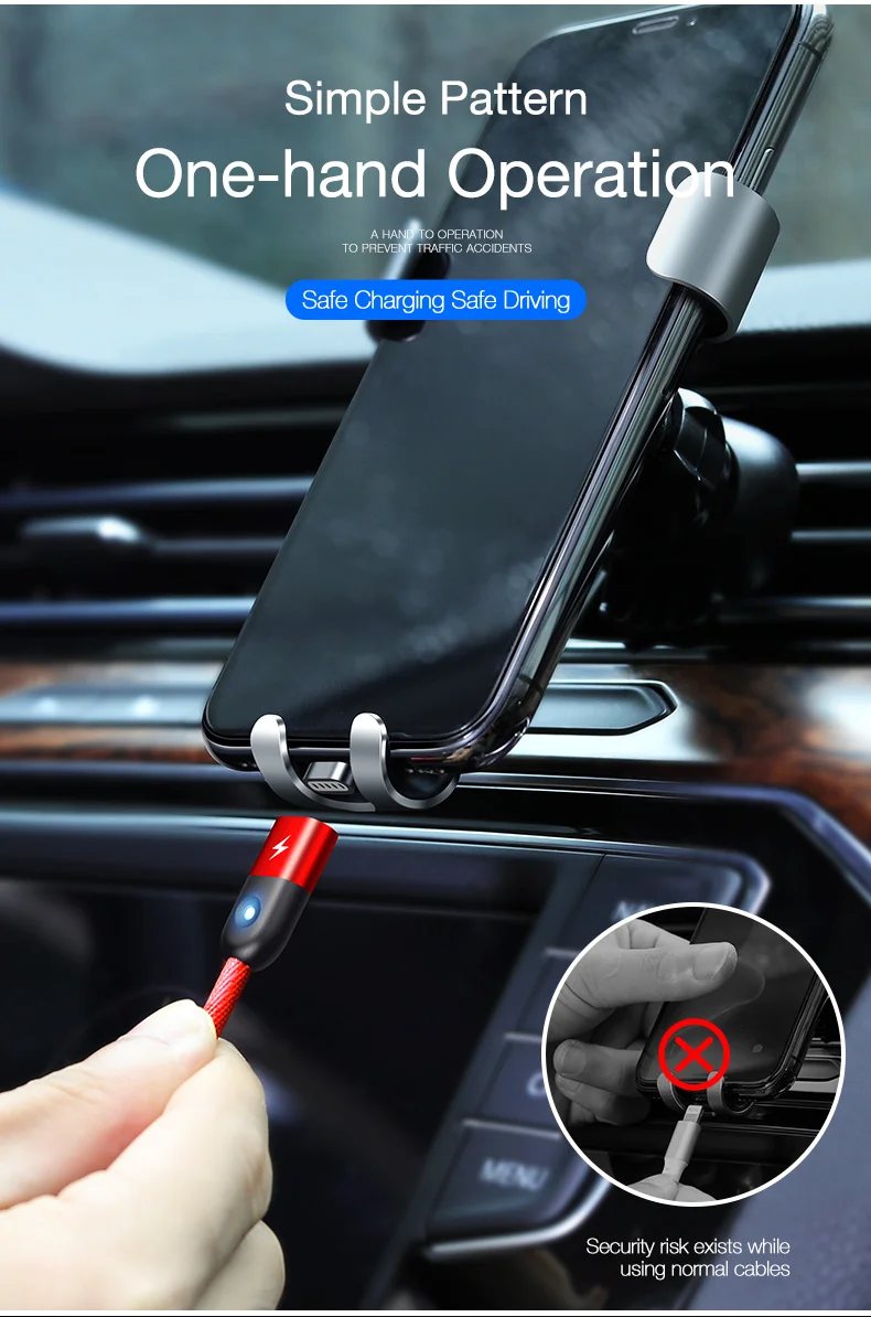 CAFELE usb зарядный кабель для iPhone Micro type C USB кабель для samsung huawei Xiaomi передачи данных Магнитный кабель светодиодный светильник