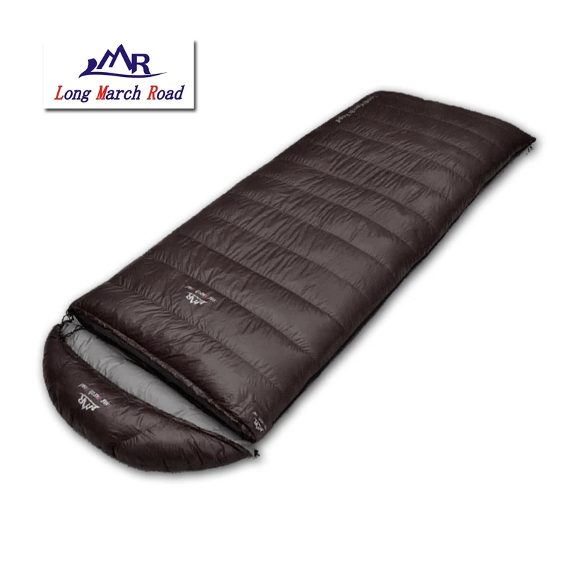 Black1800g LMR Сверхлегкий падение 1200 г/1500 г/1800 г/2000 г утка вниз может быть соединены конверт кемпинг спальный мешок - Цвет: Black1800g