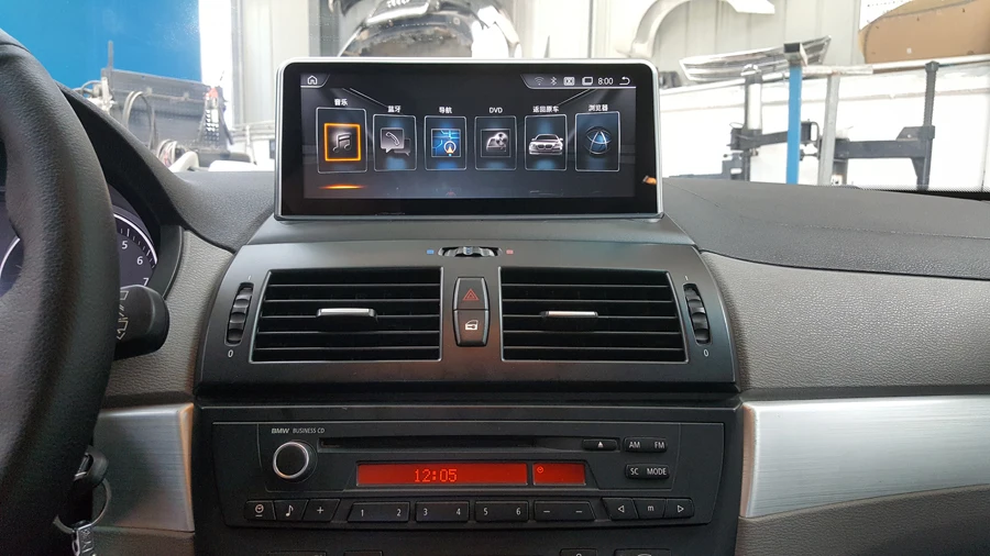 Антибликовый HD экран Android 9 0 Автомобильный gps для BMW X3 E83 2004 2009 Idrive сенсорный стерео