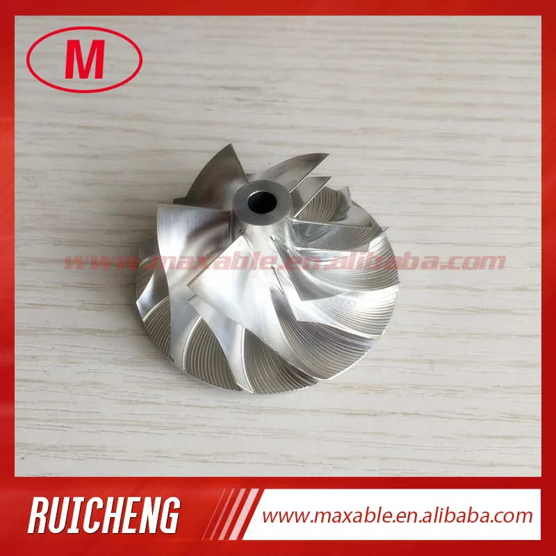 GT15-25 38 50/52 19 мм 702492-0001/4 6 + лопасти турбо заготовка/Фрезерование/Алюминиевое 2618